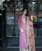 chickenkaari long gown coupled with digital dupatta