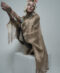 Gold Mesh Cape
