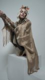 Gold Mesh Cape