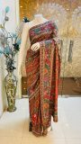Kashmiri Hand Embroidery Saree