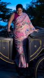 Kashmiri Hand Embroidery Saree 1116