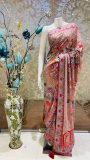 Kashmiri Hand Embroidery Saree 1109