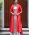 Benarasi long jacket with detailed hand embroidery