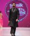 Black Sherwani with scattered embroidery