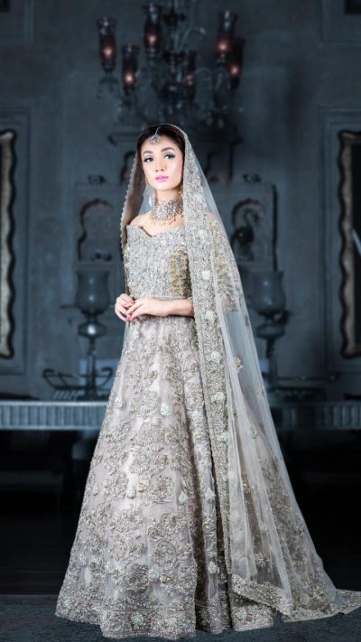 Bridal Wear with Heavy embroidered and Dupatta