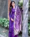 Munga silk long kurta with Benarasi dupatta