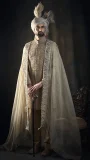 Parchment Off-White Sherwani