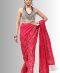 Pink Saree Paired with Blouse