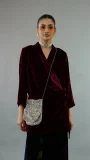 Carmine Wrap Top