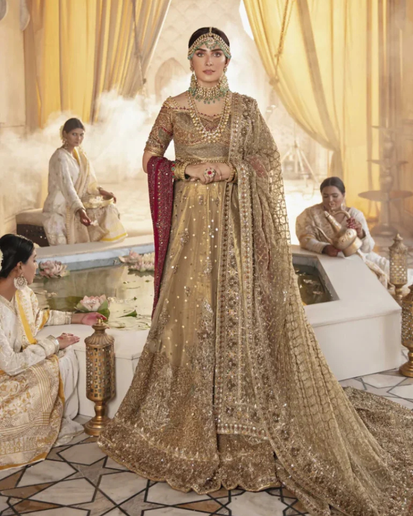 Red-and-Green-Off-Shoulder-Bridal