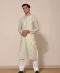 Celery Ice Behr Kurta With Light Front Motifs