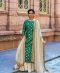 Banarasi Silk Kurta With Sharara by Ritika
