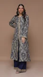 Marine Blue chiffon jacket