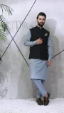 Plain Black Waistcoat