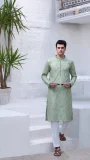 SEA GREEN FESTIVE KURTA