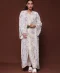 White jacket in Chiffon Georgette