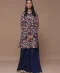 blue chiffon jacket