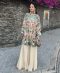 white Kalamkari jacket by sonia Mahajan