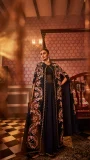 Mid Night Blue Cape and Pants combo by Dareaab