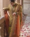 Mustard and Apple Green Mehndi Outfit by Lajwanti
