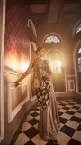 Tye Up Saree With Waist Jacket by soniak mahajan