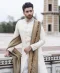 Ivory Chikan Kari Sherwani