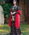 Midnight Bloom Pishwas by Huma Adnan