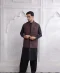 Solid Brown Mens Waistcoat