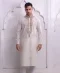 Stylish Off-White Kurta For Men