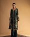 Deep Green Long Kurta Paired