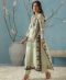 Green Baroque & Paisley Print Kurta