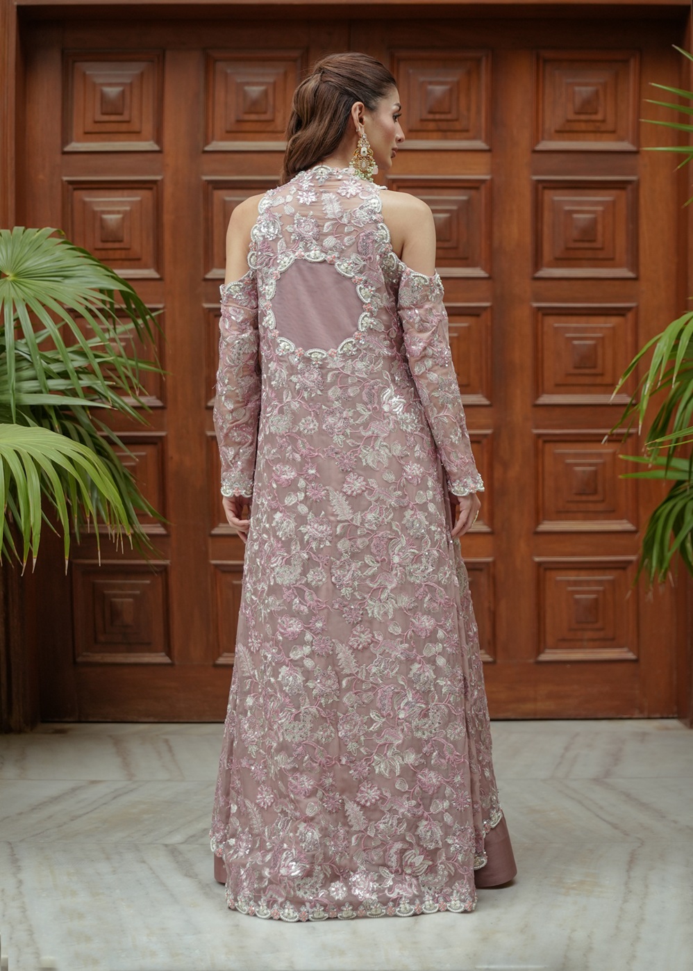 Ethereal Rose Jacket Set