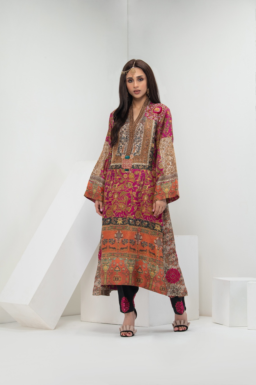 A-line kali shirt by Shameel