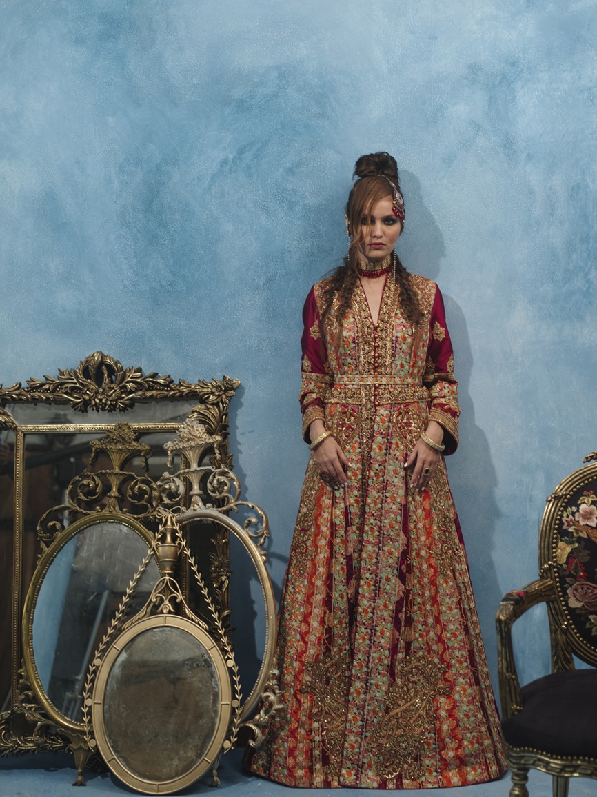 Darogha bridal with front open