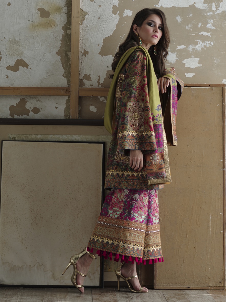 Shirt and Pant with Stole