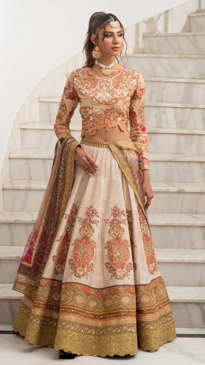 Shamaeel - floral Azalea Lehenga choli