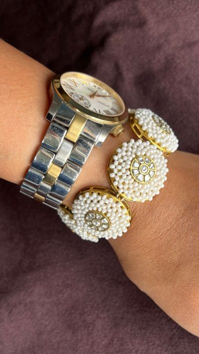 fancy moti bracelet