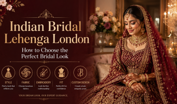 Elegant bridal lehenga