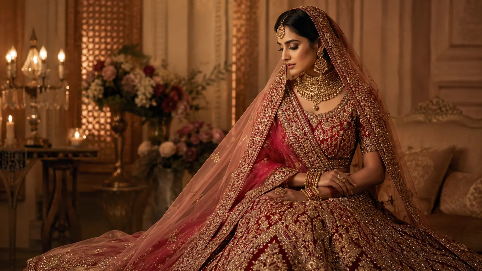 Custom Made Bridal Lehenga for Indian Bridal Lehenga London brides