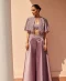 Amethyst cape jacket
