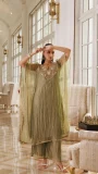 Tissue Silk Kaftan Set