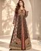 Royal Maroon Embroidered Anarkali Gown by Shamaeel Ansari